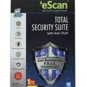 Antivirus - eScan Total Security 1 user