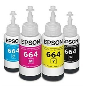 EPSON Original Refill 4 Color Ink Set (T6641, T6642, T6643, T6644)