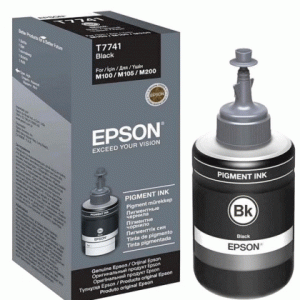 Epson C13T7741 Black Ink Bottle for M100/ M105/ M200/ M205/ L1455
