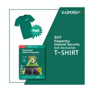 Kaspersky Internet Security 2020 1PC with free T-Shirt