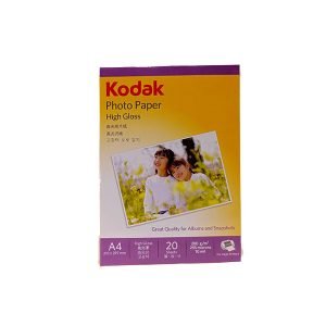 Kodak Premium Photo Paper High Glossy 200gsm A4 Inkjet