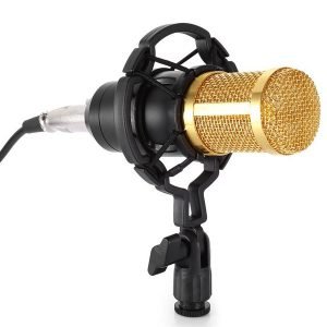 BM800 Microphone- High Performance Condenser Microphone For YouTube Studio