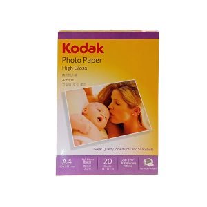 Kodak Premium Photo Paper High Glossy 230gsm A4 Inkjet