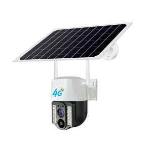 Solar powered outdoor security v380 pro 4G sim card motion sensor ip Camera