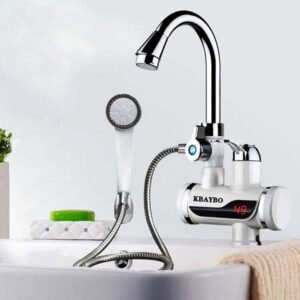 Electric Instant Water Heating Tap With Hand Shower